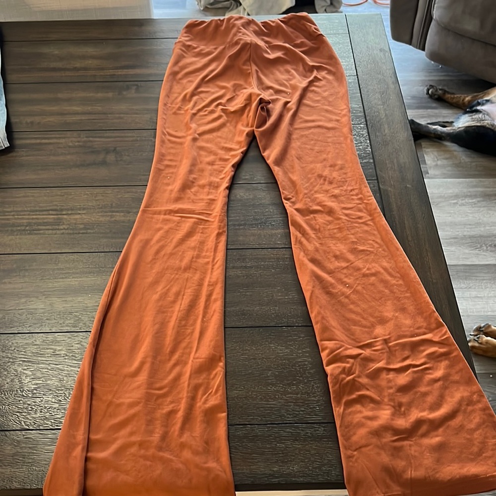Flare leg leggings